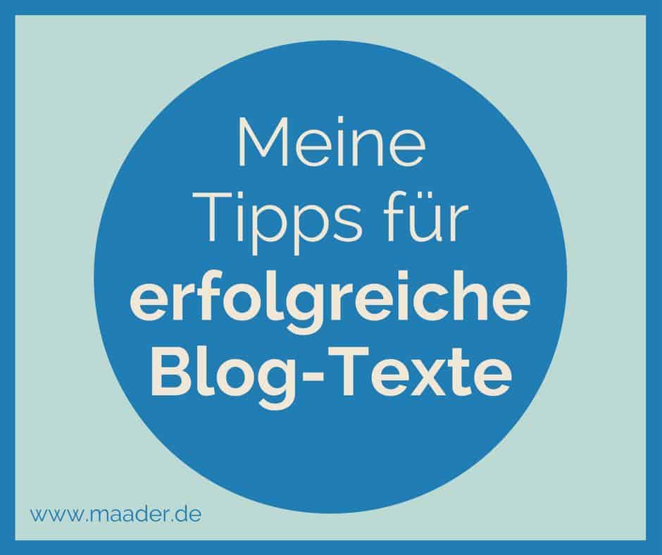 Meine 9 Tipps, wie Du Blog-Artikel schreibst, die gut fürs Geschäft sind.